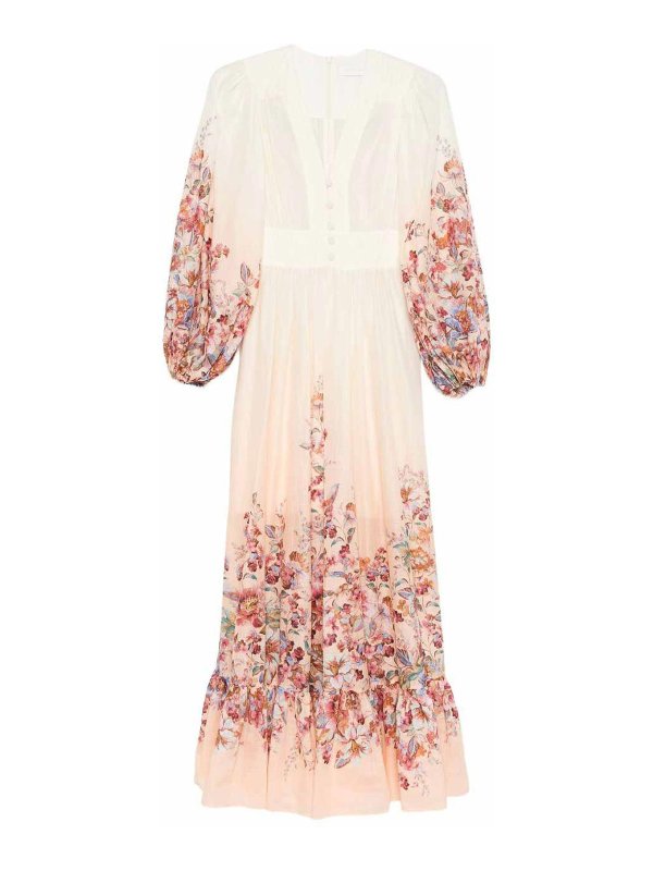 ZIMMERMANN: maxi dresses - Awaken Cotton Maxi Dress