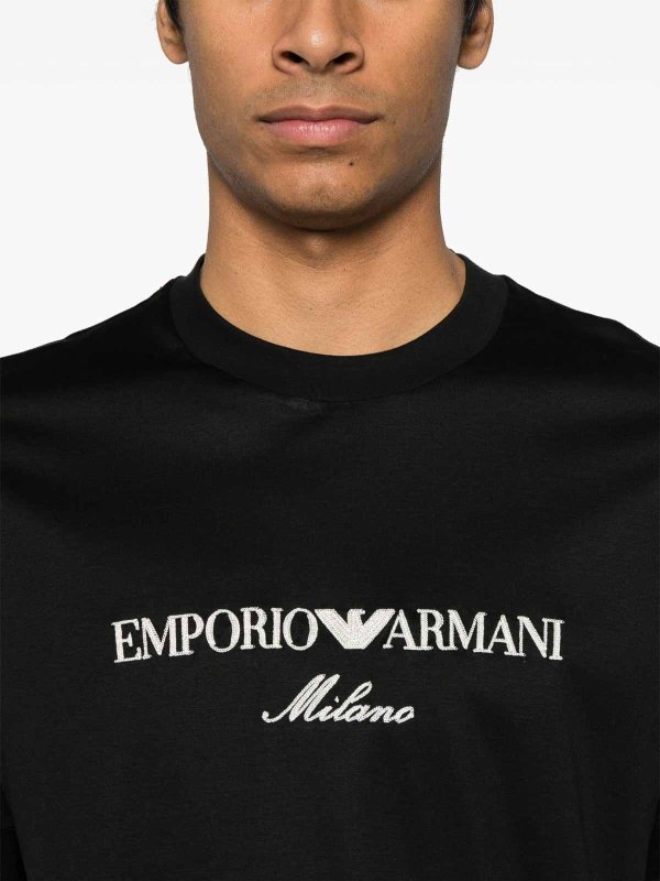 The Best Shops EMPORIO ARMANI: Tシャツ - Tシャツ - 黒