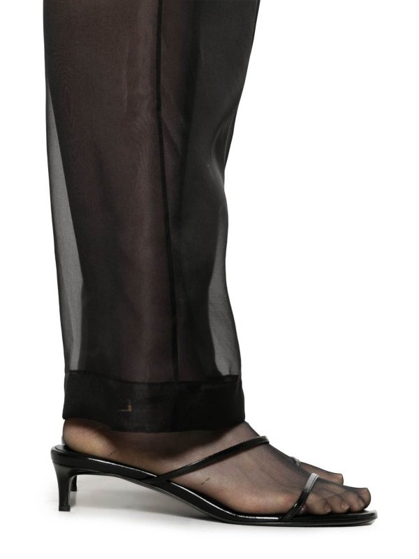 カジュアルパンツ - 黒 shop online: KHAITE