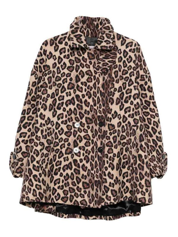 ALBERTO BIANI: ショートコート - ショートコート - ブラウン