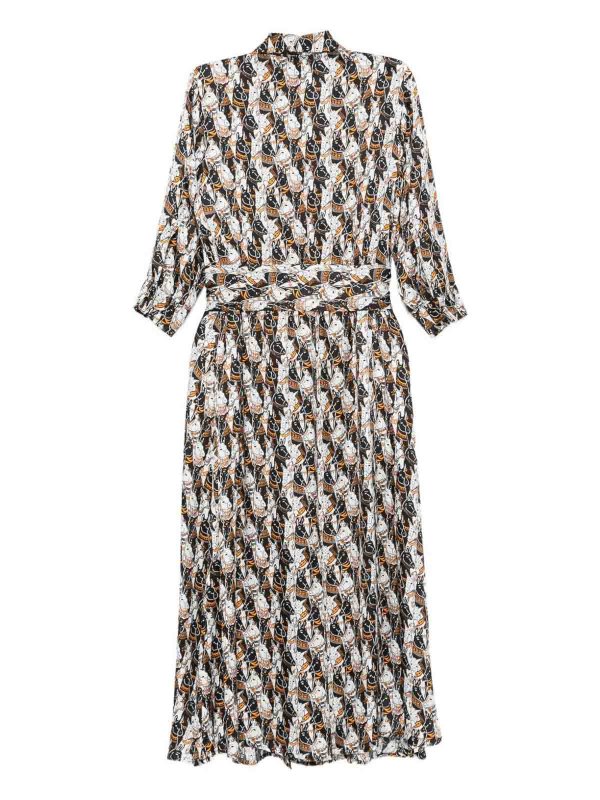The Best Shops ALESSANDRO ENRIQUEZ: ニーレングスドレス - 膝丈ドレス - マルチカラー