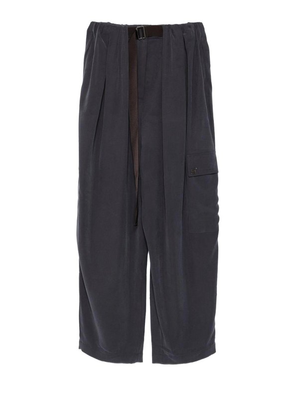 ALYSI: Pantalons casual - Pantalons Décontractés - Gris