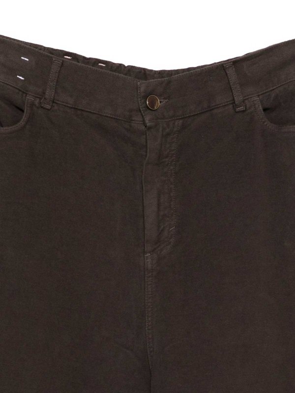 ALYSI: ベルボトムジーンズ online - フレアジーンズ - ダークブラウン