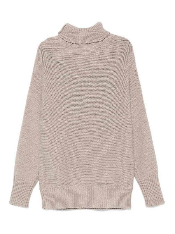 ALYSI: Pull col rond online - Pull Col Rond - Beige