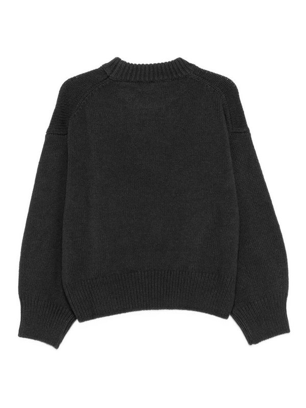 ALYSI: Pull col rond online - Pull Col Rond - Gris