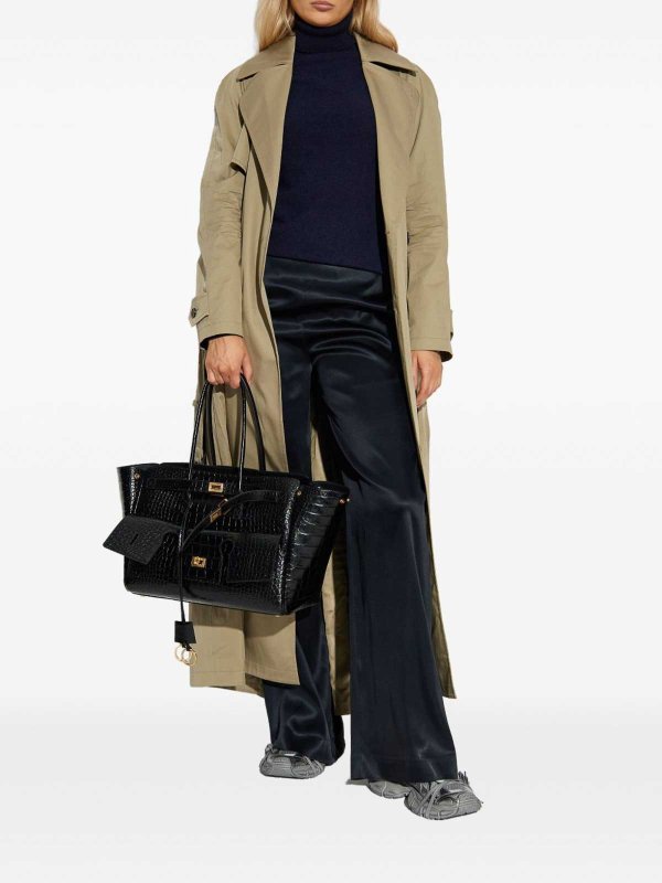 The Best Shops BALENCIAGA: trench coats - Double-Breasted Trench Coat