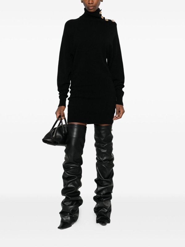 Balmain: Kurze Kleider online - Kurzes Kleid - Schwarz