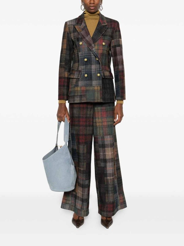 The Best Shops BYE: pantaloni casual - Pantaloni dal design patchwork