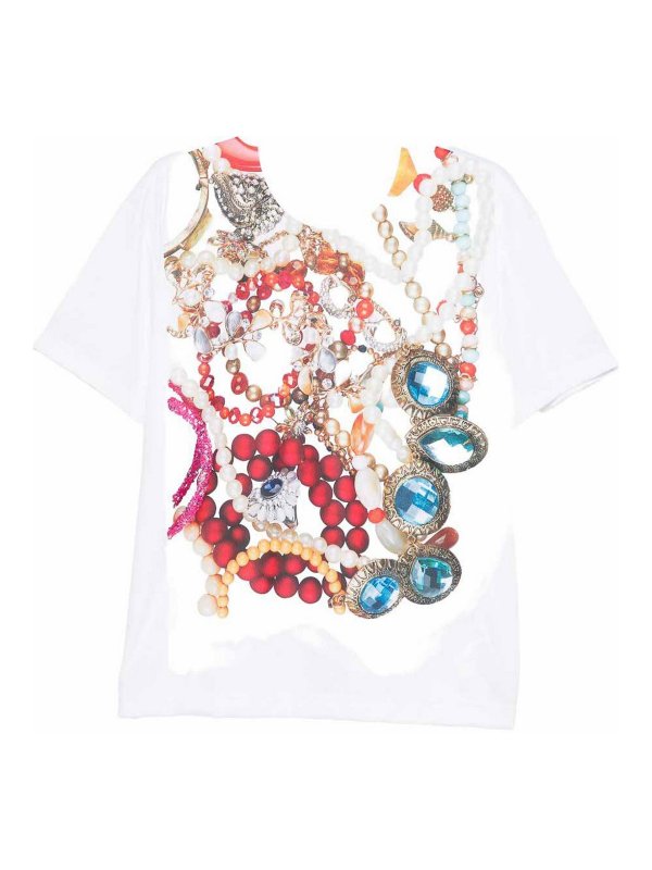 COMME DES GARCONS: T-shirts - T-Shirt - Weiß