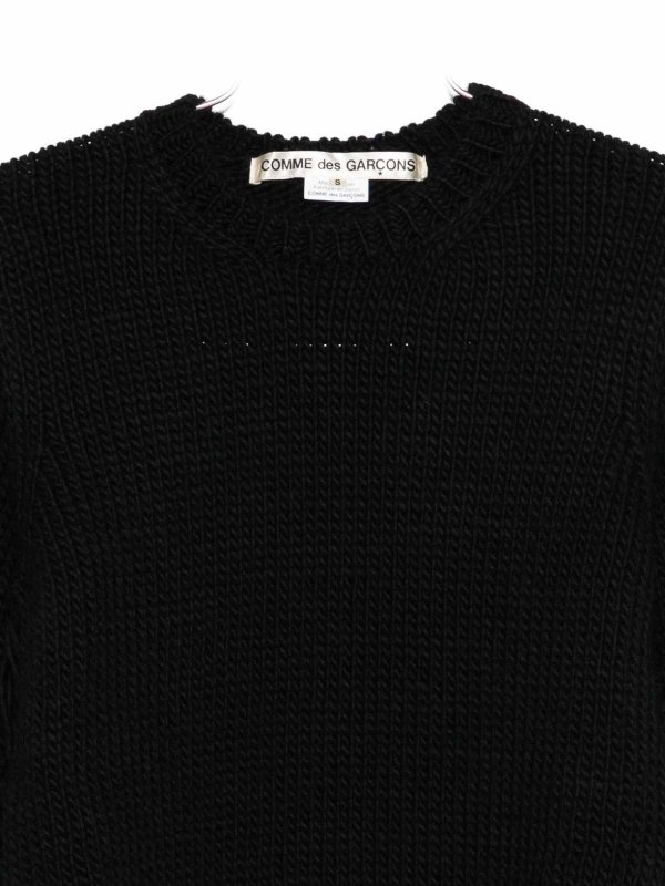 COMME DES GARCONS: Tops y camisetas sin mangas online - Top - Negro