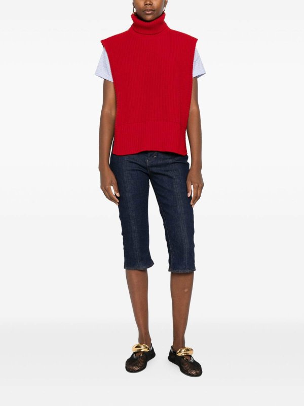 DAVANTINO buy online Rundhalspullover - Rot