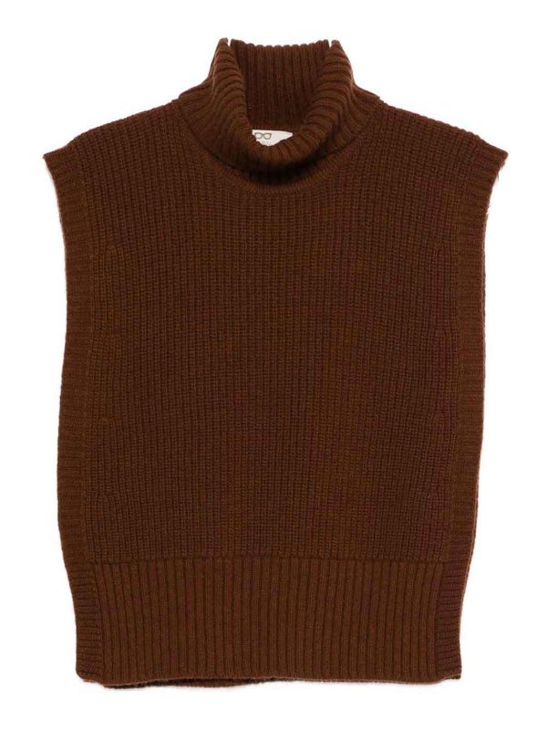 DAVANTINO: crew necks - Wool Turtle-Neck Sweater