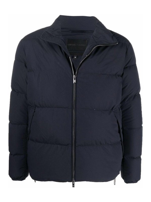 EMPORIO ARMANI: padded jackets - Nylon Short Down Jacket
