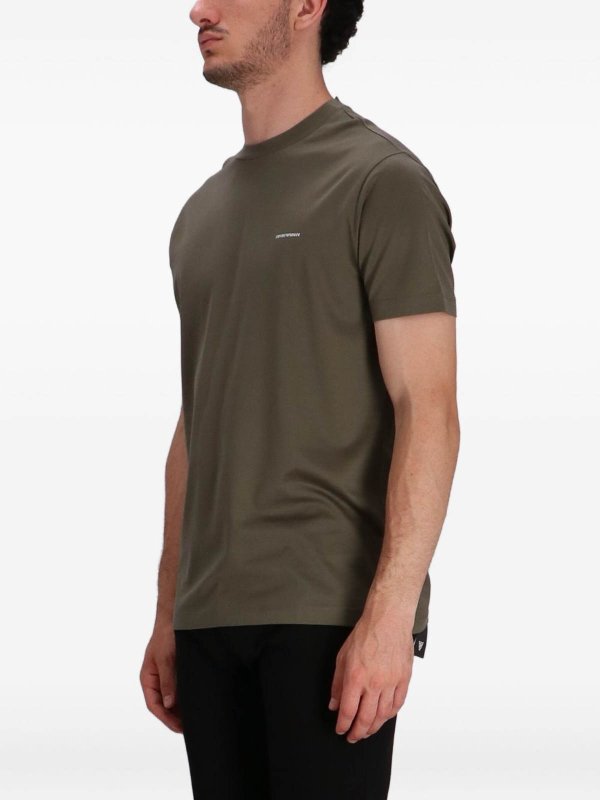 T-Shirt - Vert Clair shop online: EMPORIO ARMANI