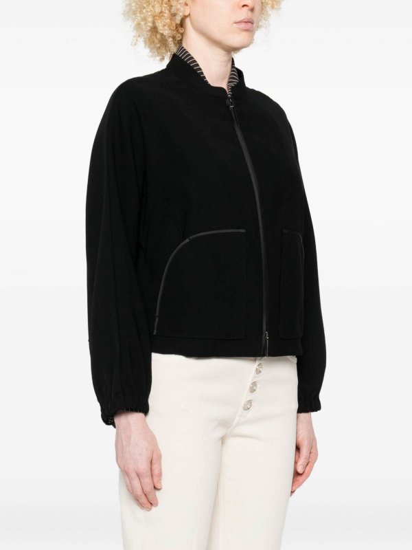 EMPORIO ARMANI: padded jackets online - Zipped Blouson Jacket