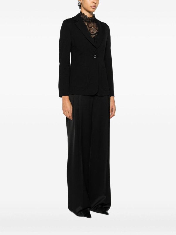 Giacca in jersey interlock shop online: EMPORIO ARMANI