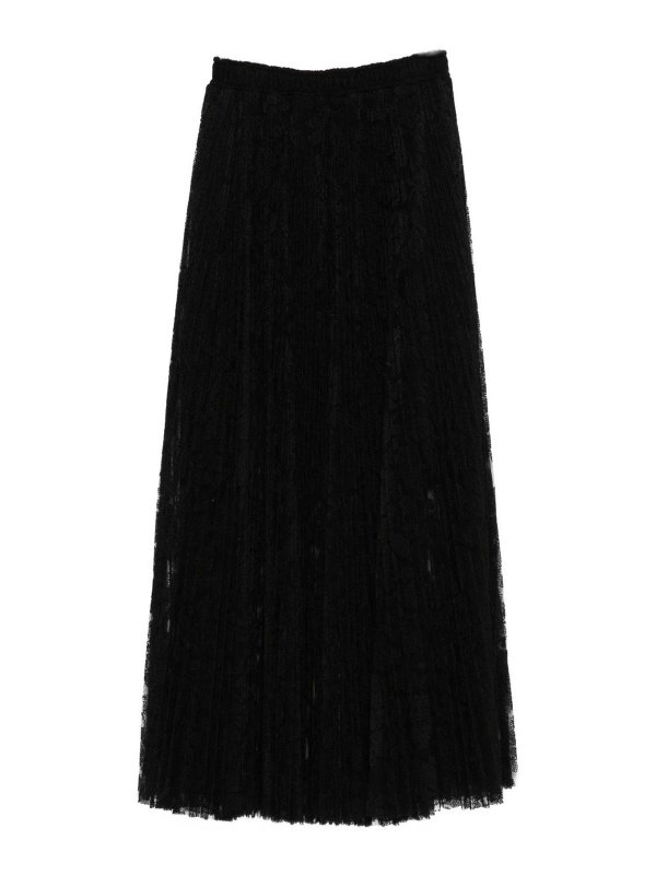 ERMANNO SCERVINO: Knielange und Midi Röcke - Midirock - Schwarz