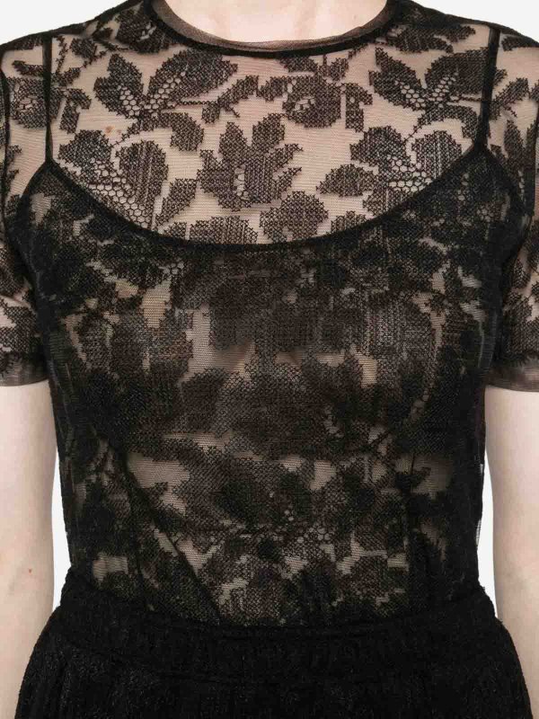 The Best Shops ERMANNO SCERVINO: トップス＆タンクトップ - トップ/タンクトップ - 黒