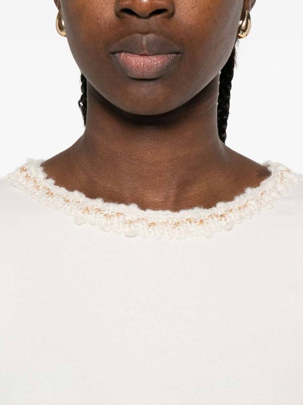 The Best Shops FABIANA FILIPPI: クルーネック - クルーネック - 白