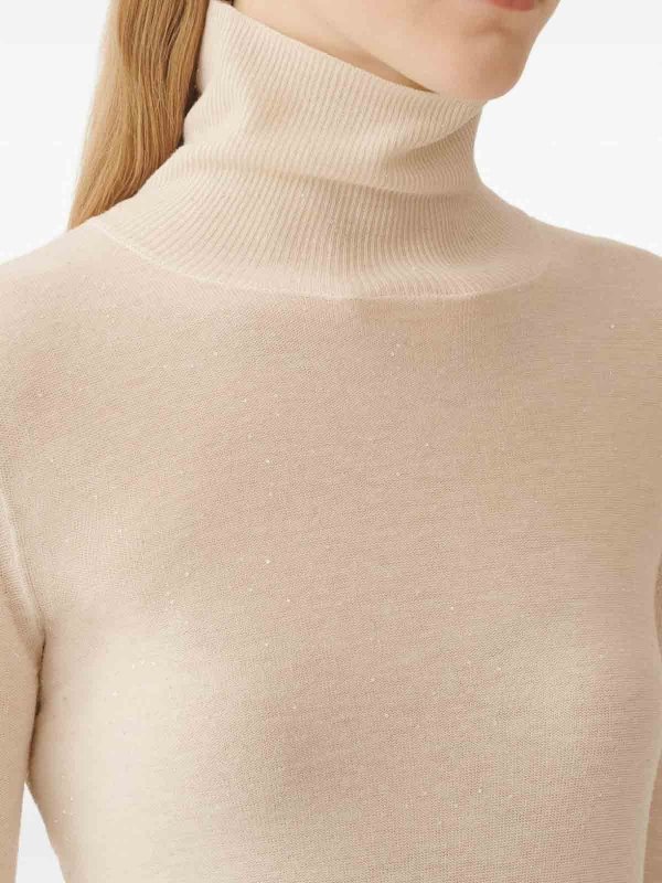 FABIANA FILIPPI buy online Pull Col Roulé - Blanc