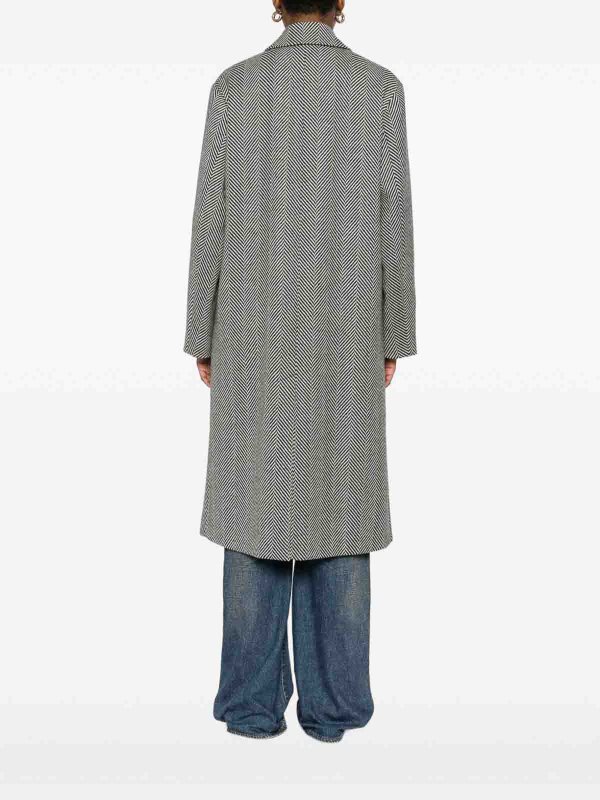 ロングコート - グレー shop online: FORTE FORTE