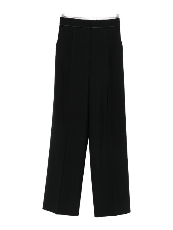 FORTE FORTE: casual trousers - Wool Blend Trousers