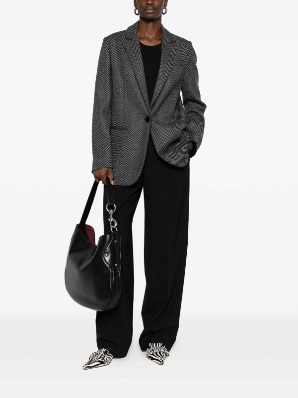 FORTE FORTE: casual trousers online - Wool Blend Trousers