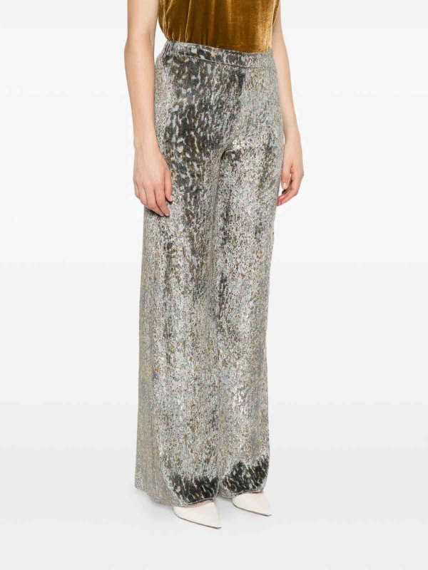 FORTE FORTE: casual trousers online - Wide-Leg Trousers