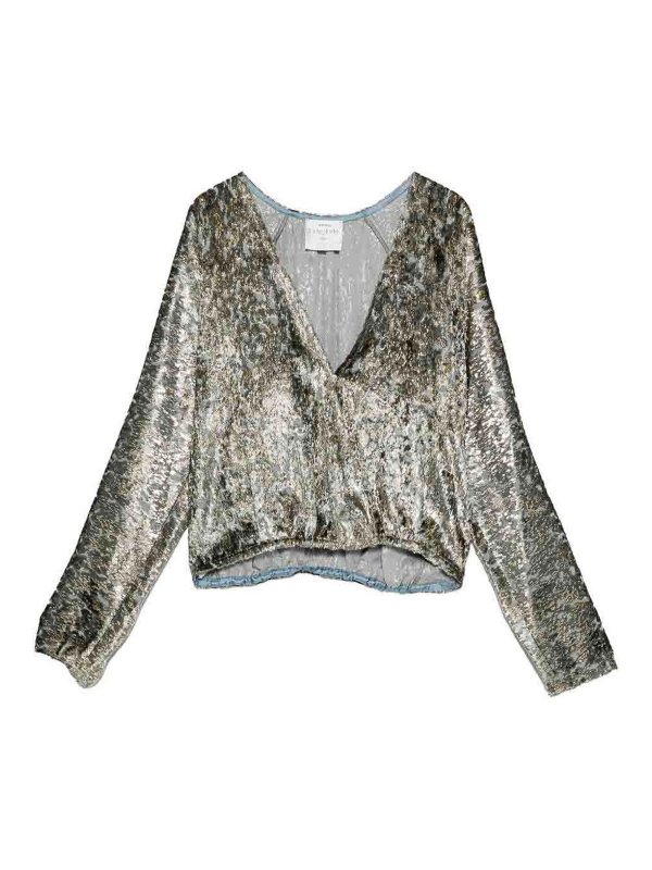 FORTE FORTE: Tops & Tank tops - V-Necked Top