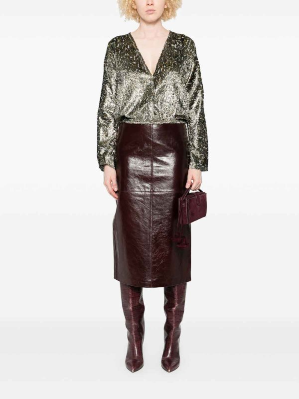 V-Necked Top shop online: FORTE FORTE