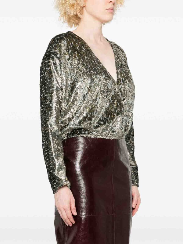 FORTE FORTE buy online V-Necked Top