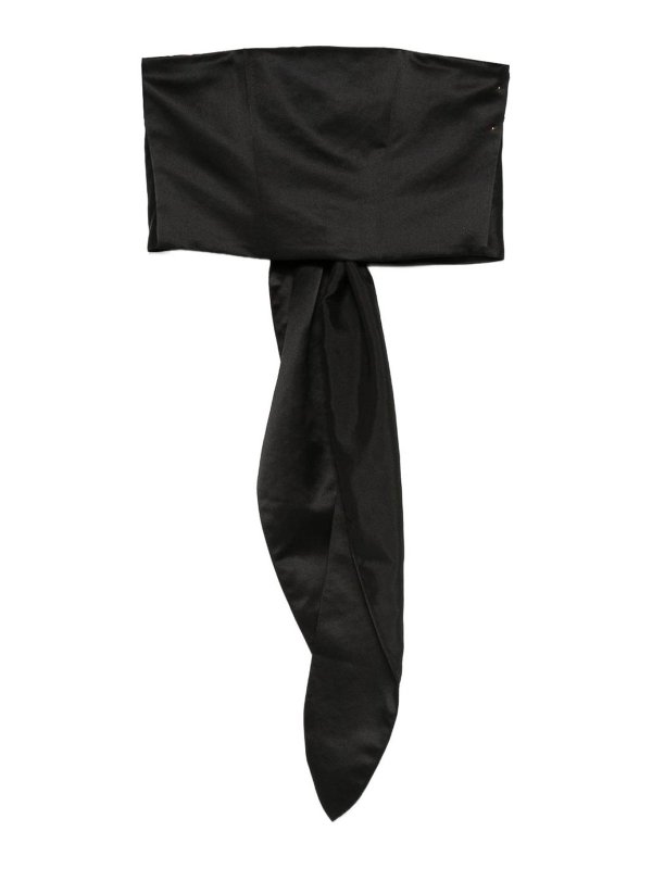 FORTE FORTE: トップス＆タンクトップ - トップ/タンクトップ - 黒