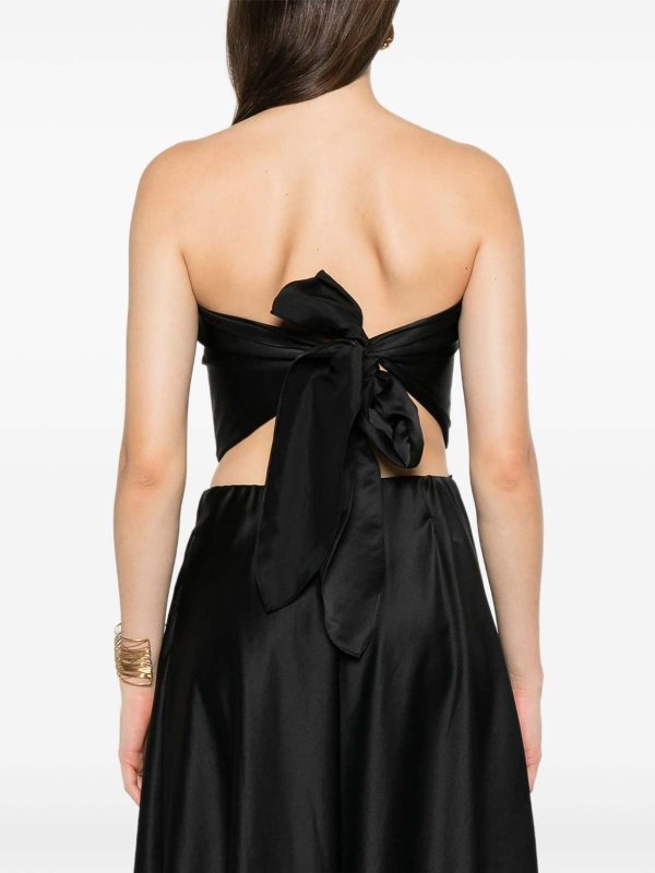 FORTE FORTE buy online トップ/タンクトップ - 黒