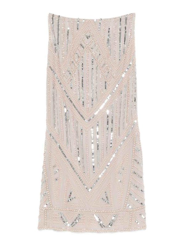 FORTE FORTE: ロングシャツ - ロングスカート - 白