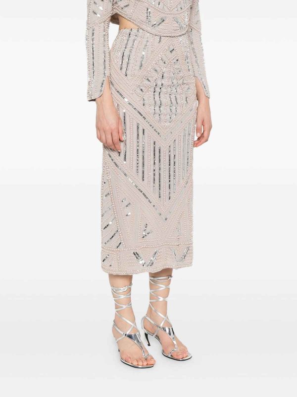 The Best Shops FORTE FORTE: ロングシャツ - ロングスカート - 白