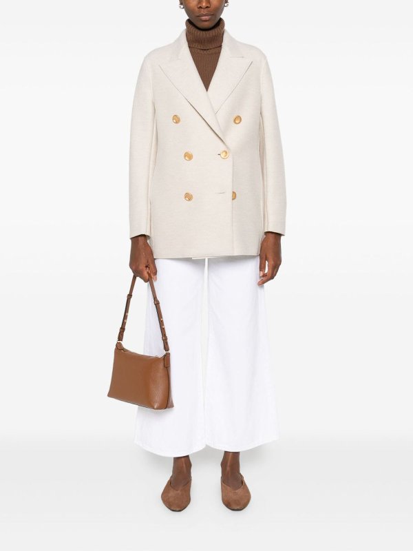 HARRIS WHARF LONDON: Abrigos semilargos online - Abrigo Midi - Beis