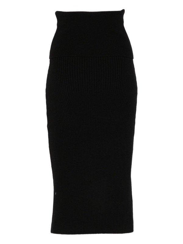 The Best Shops Iro: ニーレングススカート＆ミディ丈 - 膝丈/ミディスカート - 黒