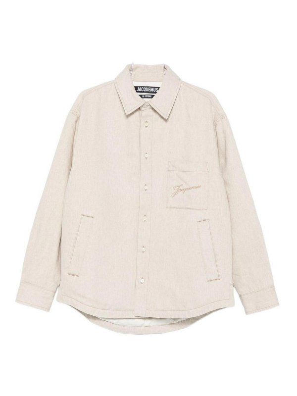 JACQUEMUS: shirts - La Chemise Boulanger Shirt
