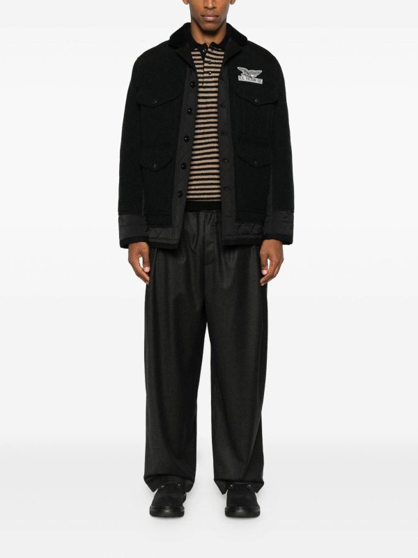 The Best Shops JUNYA WATANABE: casual jackets - Wool Jacket