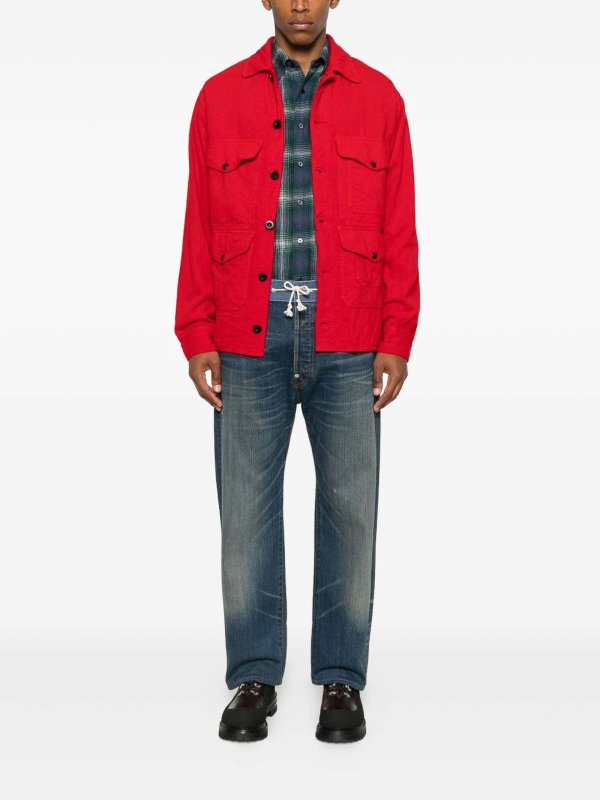 The Best Shops JUNYA WATANABE: casual jackets - Wool Blend Jacket