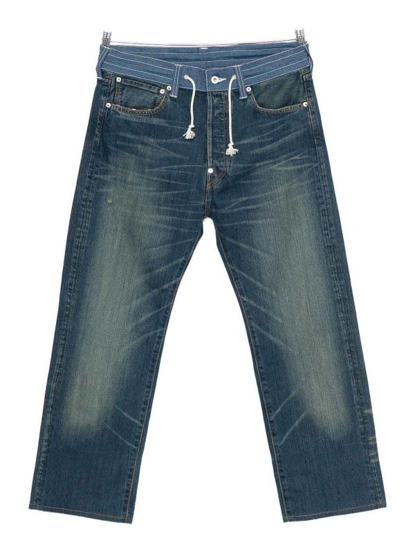 JUNYA WATANABE: Jeans Rectos - Vaqueros Rectos - Azul