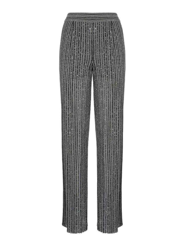 MISSONI: カジュアルトラウザー - カジュアルパンツ - グレー