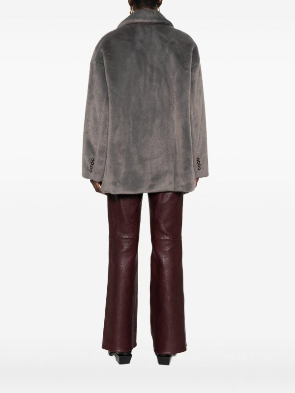 MOLLIOLLI buy online 毛皮/ムートンコート - グレー