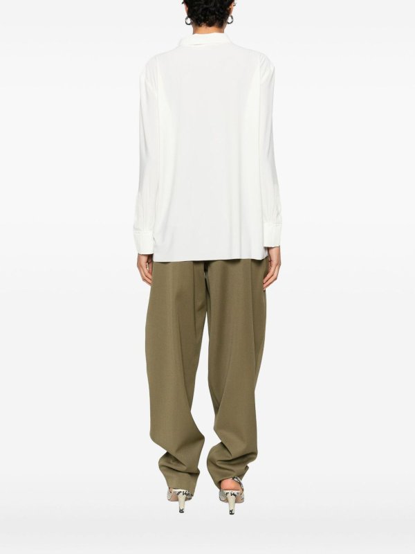 The Best Shops Norma Kamali: Hemden - Hemd - Weiß