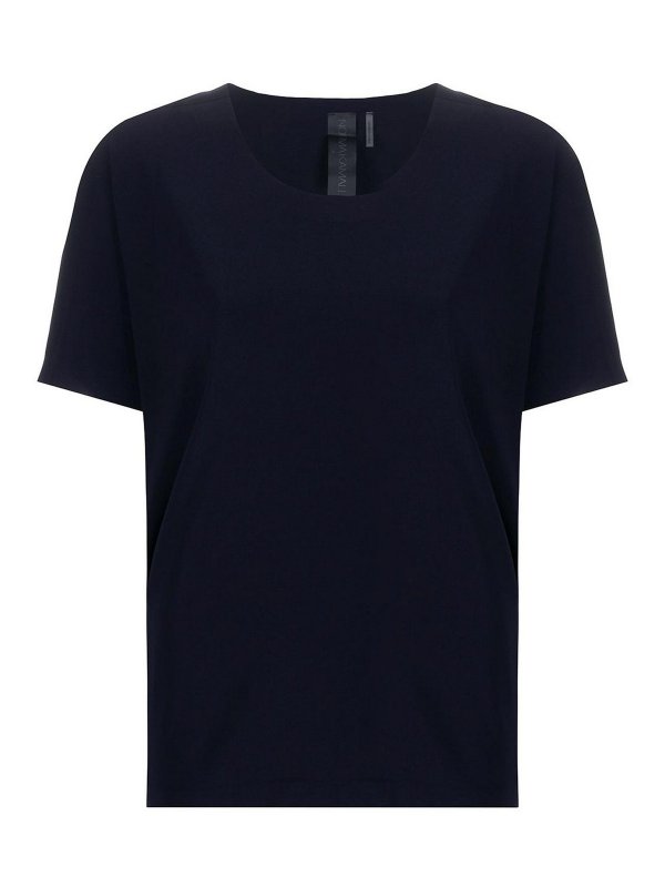 Norma Kamali: t-shirts - Short Sleeves T-Shirt