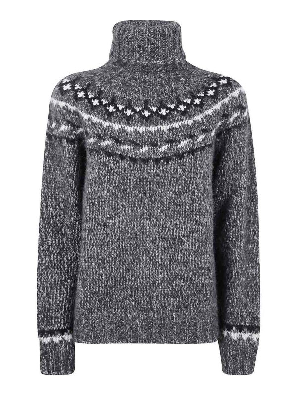 P.A.R.O.S.H.: クルーネック - クルーネック - グレー