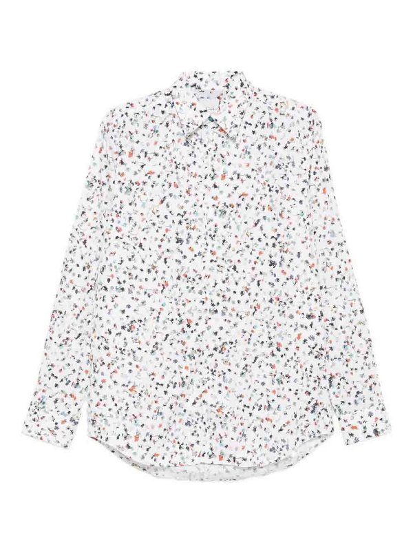 PAUL SMITH: shirts - Printed Cotton Shirt