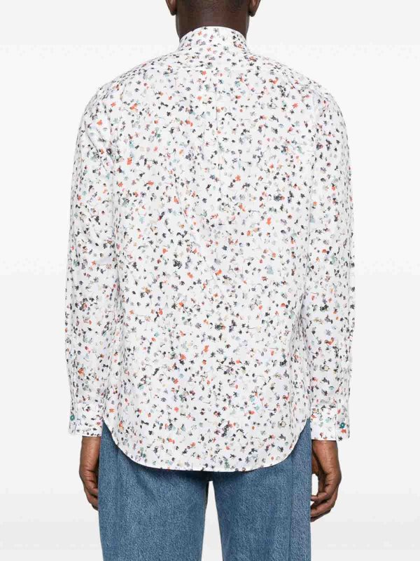 The Best Shops PAUL SMITH: shirts - Printed Cotton Shirt