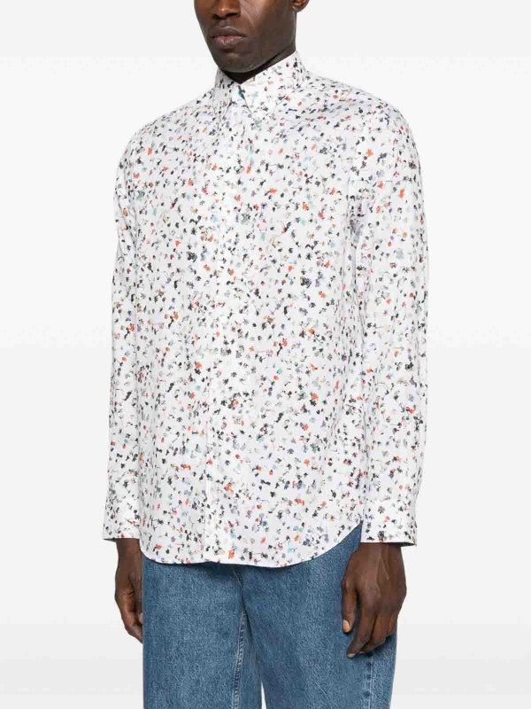 Printed Cotton Shirt shop online: PAUL SMITH