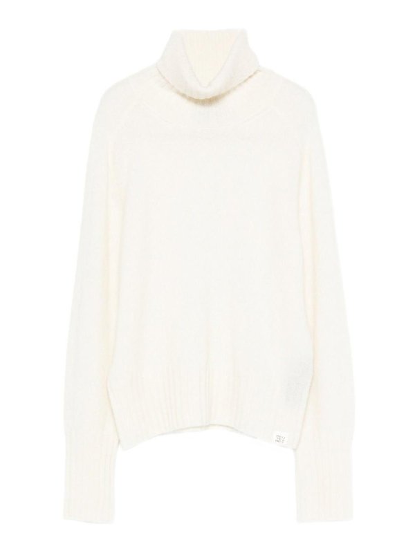 PEUTEREY: Col roulé & Col polo - Pull Col Roulé - Blanc